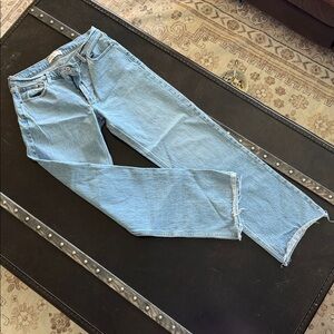 Abercrombie & Fitch the Baggy Low Rise Size 28 LONG EUC